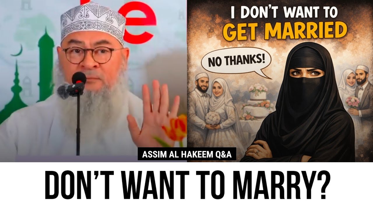 I don't wanna marry because men today are cooked and I refuse to cook for him. Am I sinful?