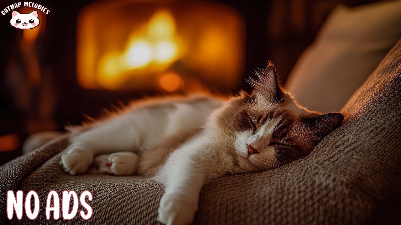 Calming Music for Anxious Cats 🐈 Sooting Sounds for Deep Relaxation and Sleep
