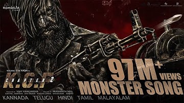 The Monster Song - KGF Chapter 2 | Adithi Sagar | Ravi Basrur | Yash | Sanjay Dutt | Prashanth Neel