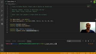 12 Introdução a JavaScript - Manipulando Datas (Date)