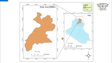 Study area mapping in ArcMap | Layout in ArcMap