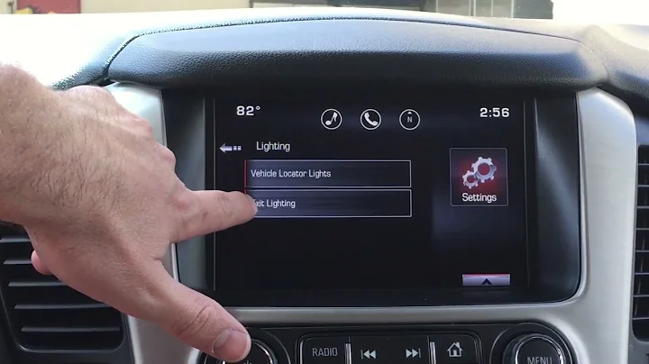 Adjust light timer settings GMC Yukon, chevy tahoe, suburban