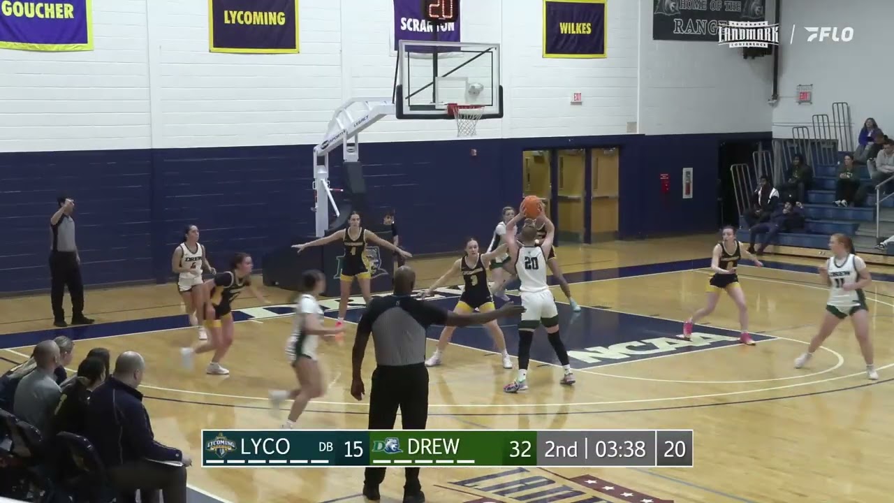 Drew University Women's Basketball Highlights vs. Lycoming - 12/6/25