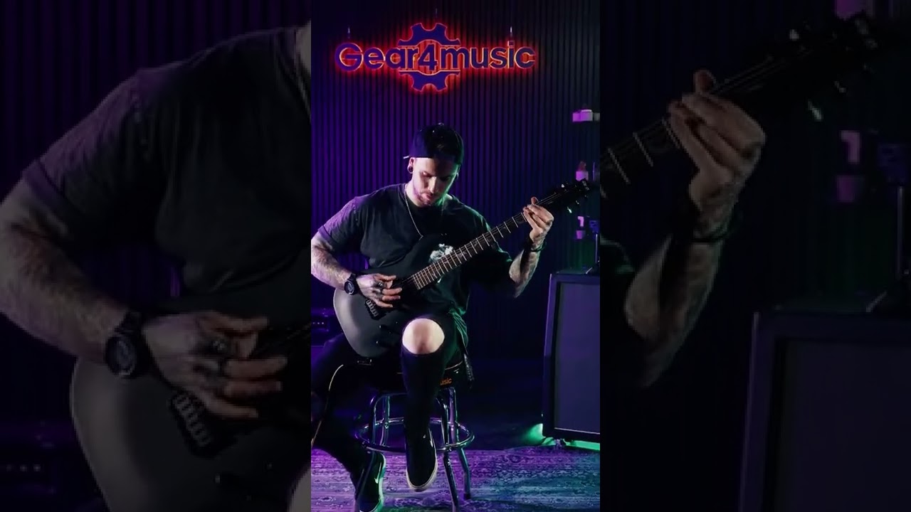 Schecter Damien-6, Satin Black | #schecter #guitar #halloween #spooky #heavymetal