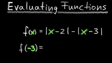 Evaluating Functions, 4 Examples