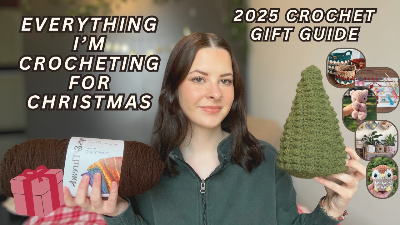 what i'm crocheting for Christmas gifts in 2025 | crochet gift guide ...