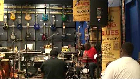 Anthony Capers Guitar Center Drum Solo