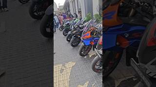 Gurgaon meet-up Sunday ride All supper bikes. #zx10r #hayabusa #s1000rr #cbr650r