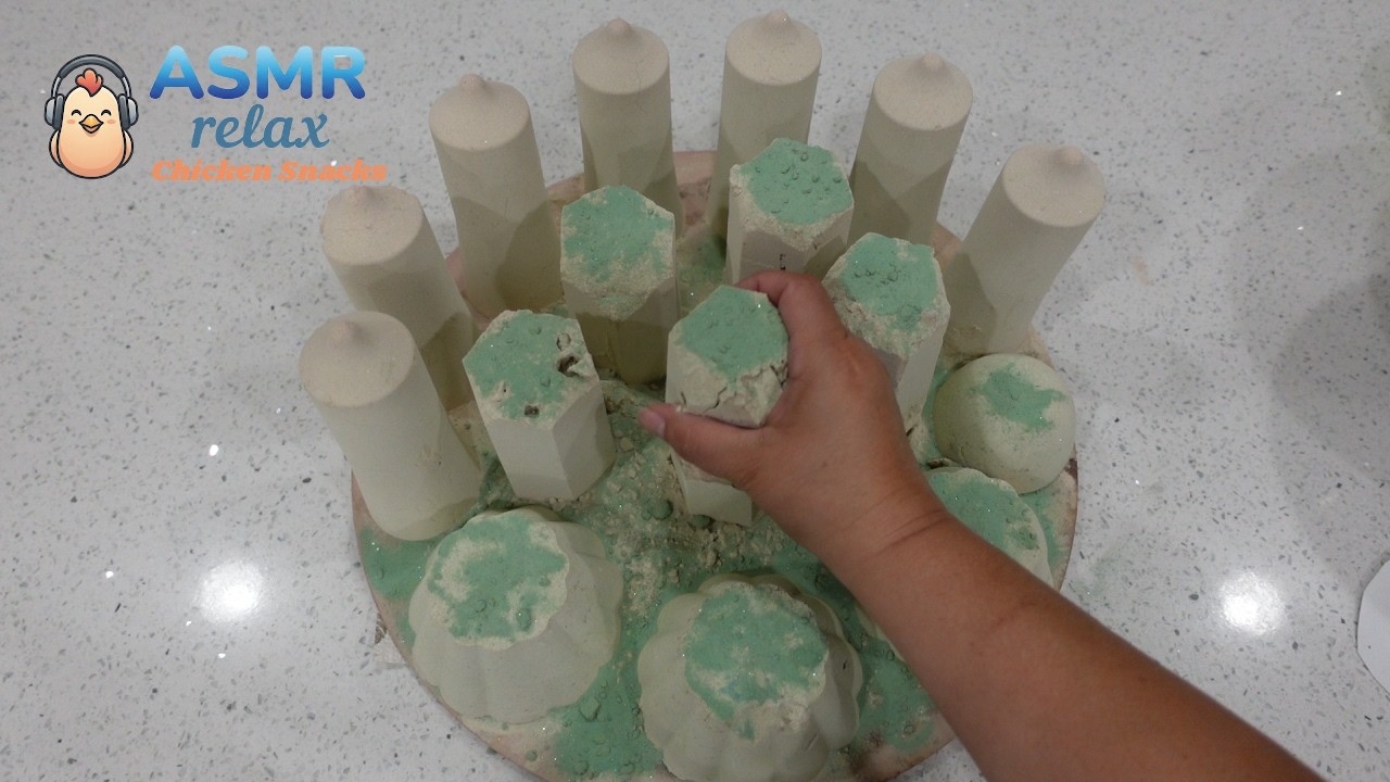 Super Soft and Sandy ASMR Baking Soda Crush