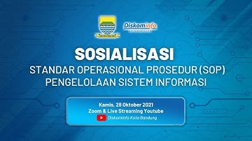 Sosialisasi Standar Operasional Prosedur (SOP) Pengelolaan Sistem Informasi