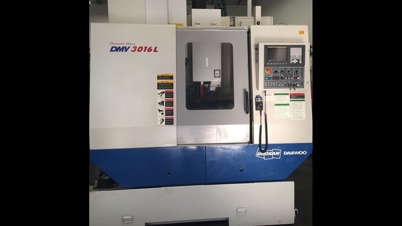 Doosan Daewoo DMV 3016L VMC - MachineStation