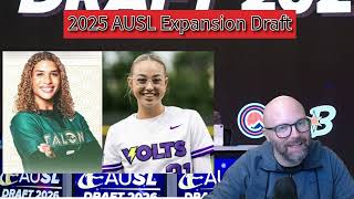 2025 AUSL Expansion Draft Highlights