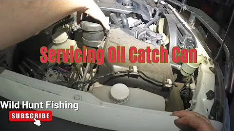 Servicing the Mann Hummel ProVent Catch Can on Mitsubishi Triton 4WD