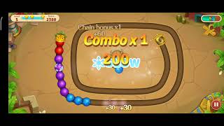 New game Jungle Marble Blast 2, New ZUMA!, level 5, Clear all balls. Frozen balls added. screenshot 3