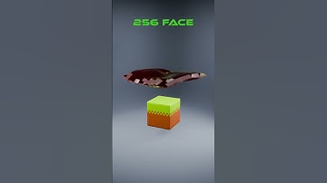 Cloth Simulation: 4 vs 1024 Faces 🔥 #Shorts #asmr #trending