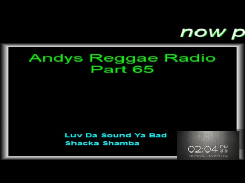 Andys Reggae Radio-Part 65