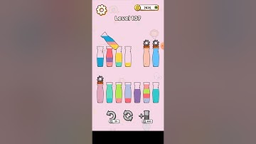 Drink sort master Normal mode Level 107