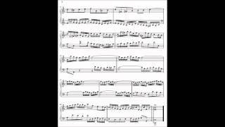 Bach - Invention No. 1 in C Major, BWV 772 with Sheet Music chords
