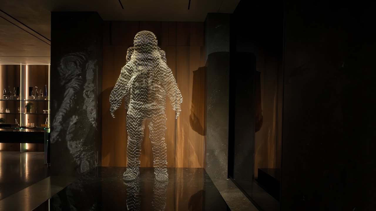 Behind the Creation of the Astronaut Sculpture for Project Saint Ives by Nobel
