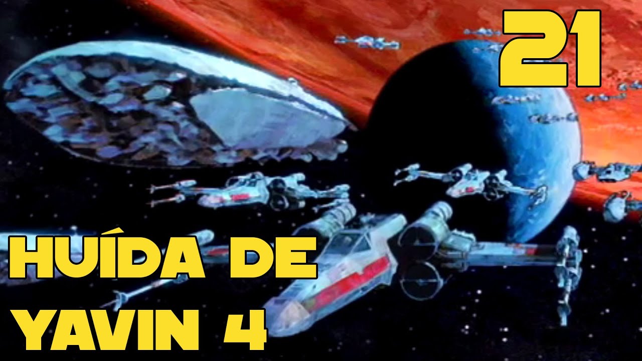La Huída de Yavin 4 | STAR WARS Historia | Era de la Rebelión Parte 1