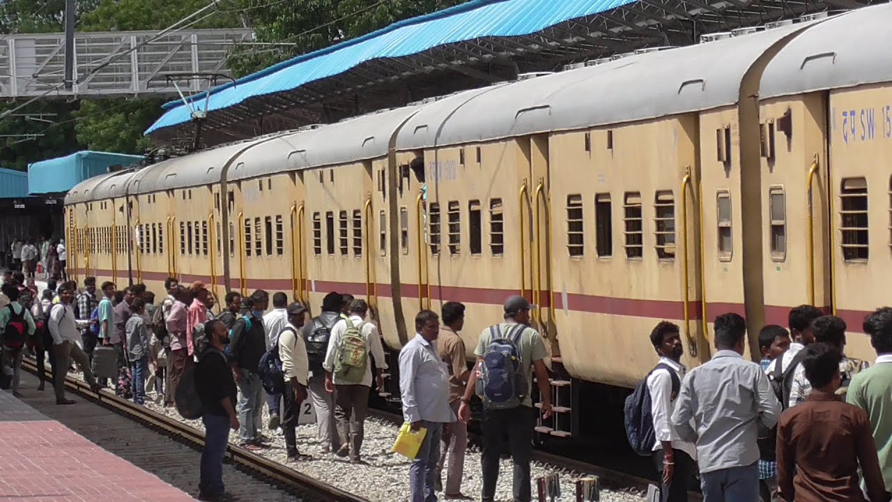 MAD RUSH on MOST AFFORDABLE Train to Bengaluru | Indian Railways Journey on MEMU Train