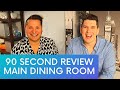 Cruise Food Review Royal Caribbean - Main Dining Room - 90 Second Review