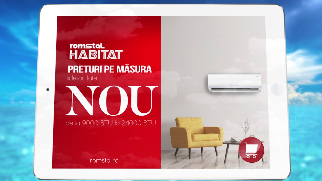 Aparate de aer condiționat Romstal Habitat - YouTube