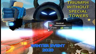 [Evolution Evade] How to beat the Winter 2022 event without any special towers!