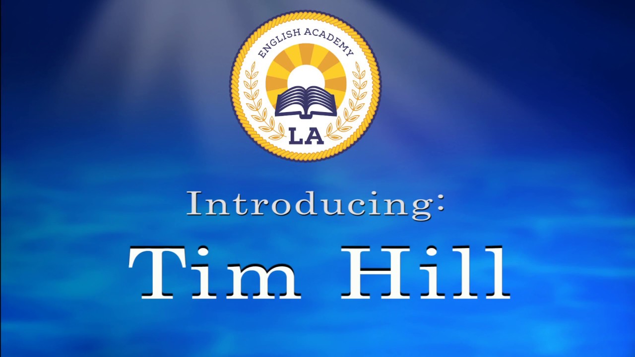 エルエー講師　‐Tim先生の自己紹介‐