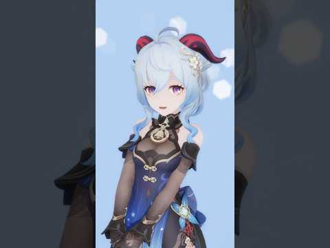 【原神MMD】手势舞比心/甘雨　#shorts #mmd