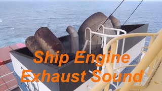 Ship Engine Exhaust Sound