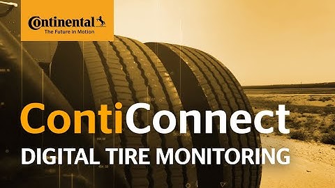 ContiConnect Digital Tire Monitoring System for Commercial Fleets
