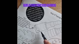 Yr 9 Portraits - Manipulating text for your typography portrait