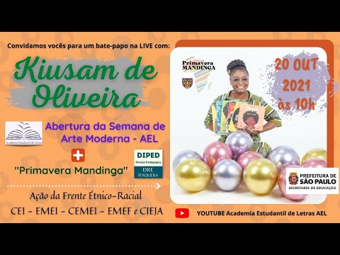 Live com Kiusam de Oliveira