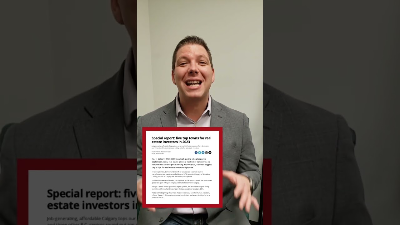 Calgary: No. 1 fir Real Estate Investors in 2023 