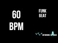 Drum Loop Funk Beat 60 BPM Practice Backing Track mp3