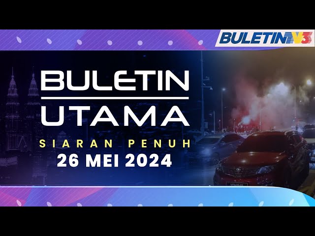 Aksi KL City Dan JDT Dicemari Insiden Penyokong Baling Batu, Mercun | Buletin Utama, 26 Mei 2024 class=