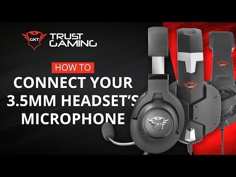 How To Connect 3.5 mm Gaming Headset Microphone🎧🎙️