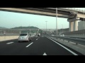 広島都市高速1号→2号→広島呉道路 山陽道広島東IC→仁保JCT→呉IC 全線等速