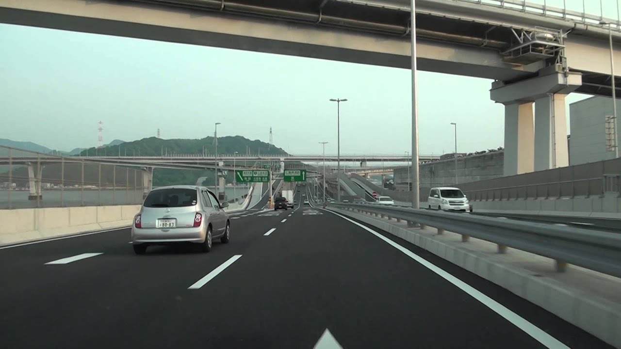 広島都市高速1号 2号 広島呉道路 山陽道広島東ic 仁保jct 呉ic 全線等速 Youtube