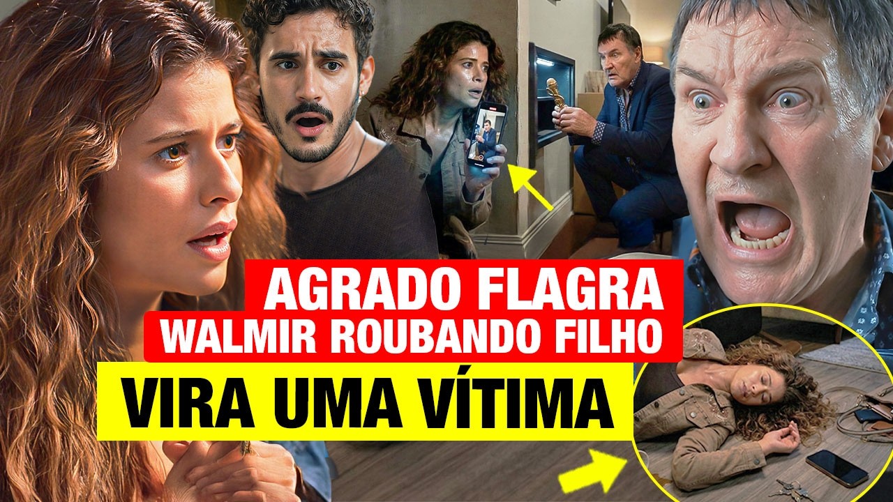 CORAÇÃO ACELERADO: AGRADO FLAGRA WALMIR ROUBANDO JOÃO RAUL! 1 DETALHE MUDA TUDO!