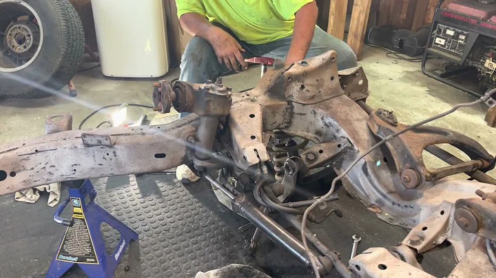 C3 corvette remove front suspension