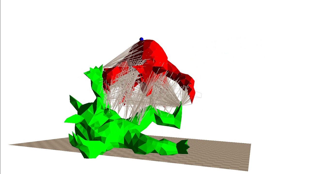 Contact detection between two deformable objects - YouTube