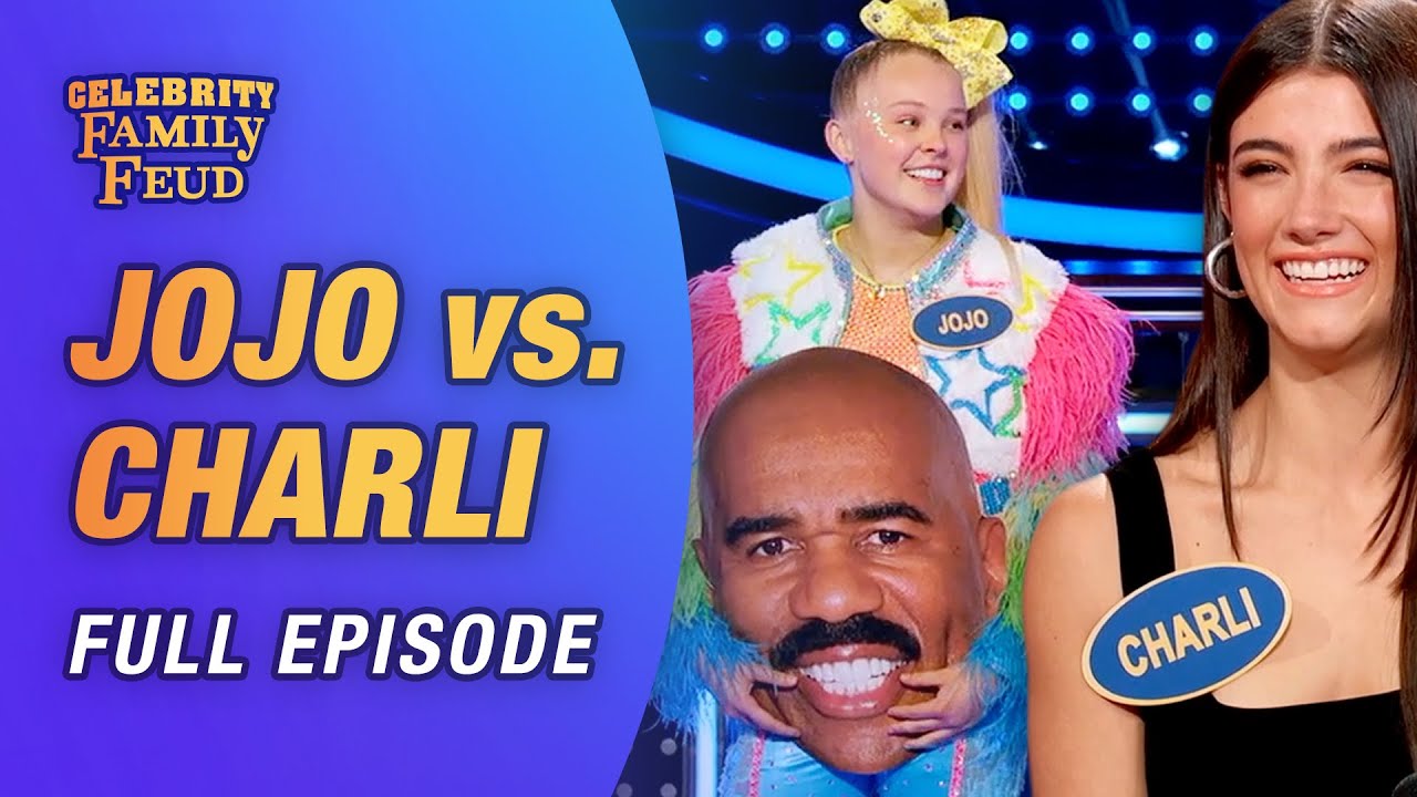 Download JoJo Siwa vs. Charli D'Amelio! Extended full episode w/ bonus content! | Celebrity Family Feud