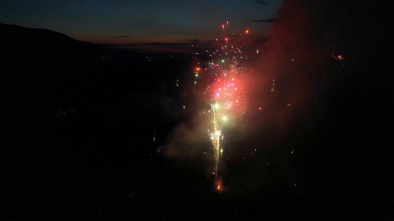 North Bend 4th Fireworks (ending) YouTube