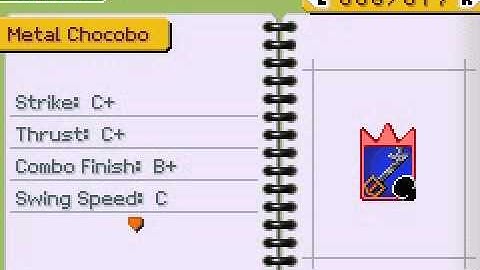 Kingdom Hearts Chain of Memories "All Attack Cards" (VBA)