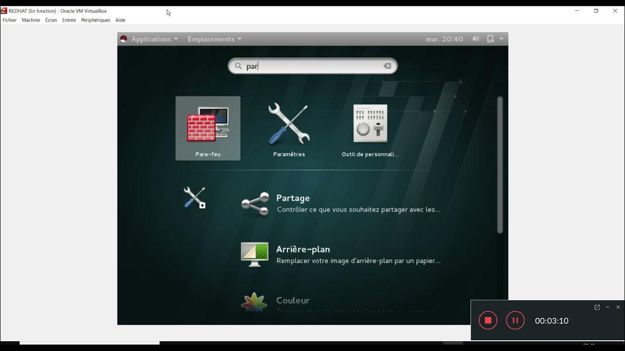 Linux commande de base redhat et fonctionnalit s youtube
