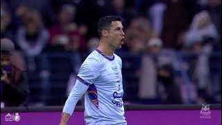 Ronaldo's first siuu in Al Nassr | @PSG @AlNassrSaudi