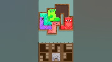 Puzzle Cats Walkthrough (android iOS) gameplay #shorts #cats #game 39