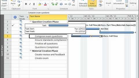 Project 2010 Tutorial Interrupting Tasks Microsoft Training Lesson 8.5